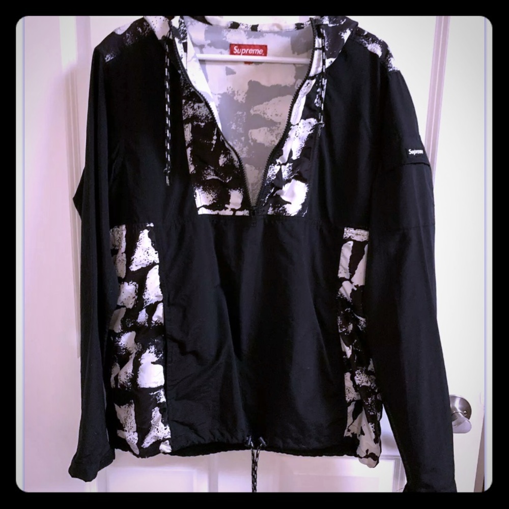 Supreme NYC half zip pullover jacket Authentic